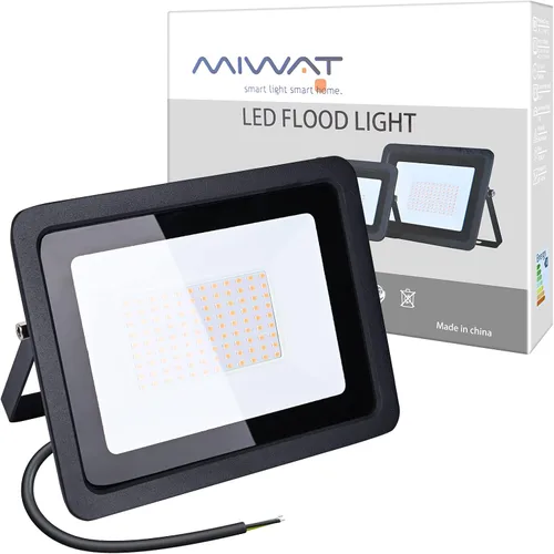 Vista 13 de MIHEAL Ultra delgado 10 W 20 W 30 W 50 W 100 W LED foco de luz de inundación LED lámpara de búsqueda 110 V reflectores para jardín al aire libre