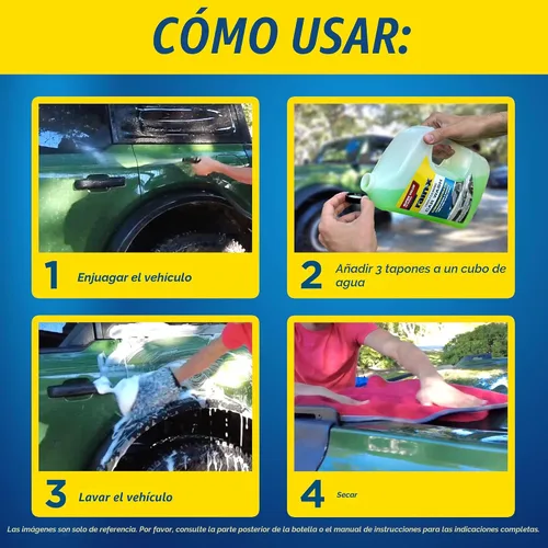 Vista 6 de Espuma para lavado de autos Rain-X 620191 - 100 onzas líquidas. Fórmula concentrada de alta espuma para una mayor acción de limpieza, que levanta
