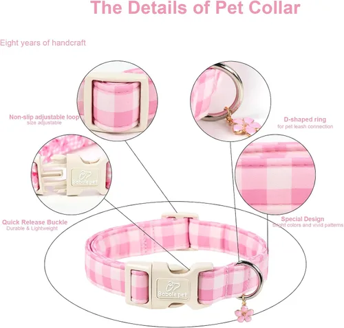 Vista 64 de Collar para perros del 4 de julio, collares patrióticos azules para cachorros y perros pequeños, ligero y ajustable 1776 collares para cachorros