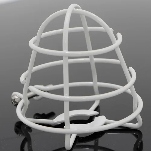 Vista 8 de Protector de jaula para aspersor contra incendios de 1/2" (Paquete de 12, Blanco, Acero, Montaje en pared)