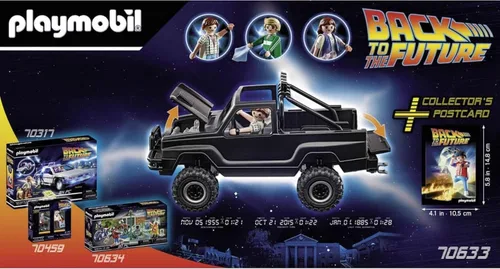 Vista 7 de Playmobil Volver a la camioneta de Marty's Future