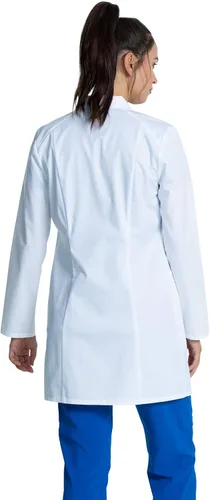 Vista 2 de Cherokee CK452 - Abrigo de laboratorio para mujer de 33 pulgadas