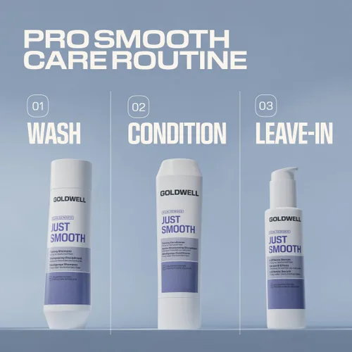 Vista 8 de Goldwell Dualsenses Just Smooth - Champú domesticante (10.1 fl oz)