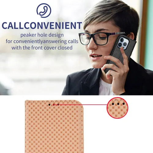 Vista 6 de Funda compatible con Xiaomi Poco X3 GT 5G, soporte de piel sintética, compatible con Redmi Note 10 Pro (China) 5G con cierre magnético
