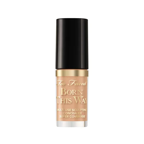 Vista 11 de Too Faced Born This Way Super Coverage Multi-Use Concealer Full-Coverage Hydrating Concealer for Dark Circles & Blemishes with Natural Finish