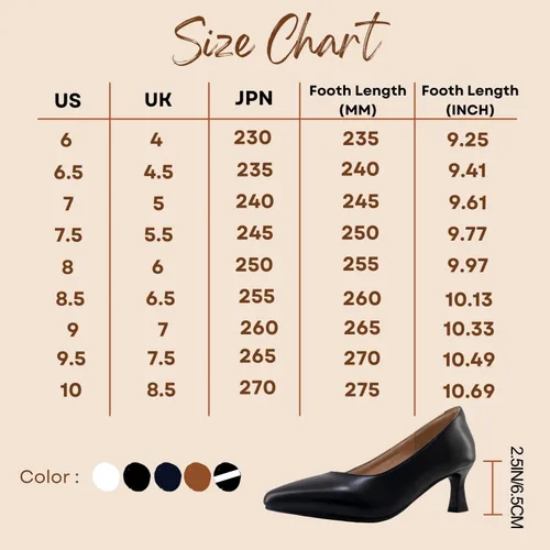 Vista 9 de ALLURENANA Zapatos de tacón bajo para mujer, puntera puntiaguda, gruesos, cómodos, sin cordones, tacón de bloque, puntera cerrada, zapatos de vestir