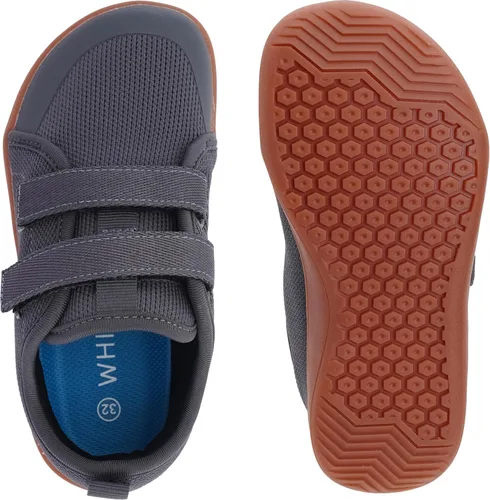 Vista 5 de WHITIN Zapatos para niño pequeño o grande, sensación de andar descalzo, para niño o niña, tenis, ligeros, disposición natural de los dedos del pie