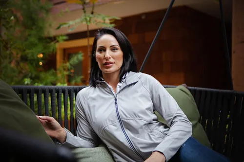 Vista 7 de Cutter & Buck Adapt Eco Knit Hybrid - Chaqueta con cremallera completa para mujer