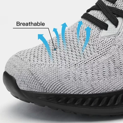Vista 4 de Akk Zapatos deportivos para caminar para hombre, para correr, tenis para entrenamiento, atletismo, gimnasio, sin cordones, cómodos, transpirables