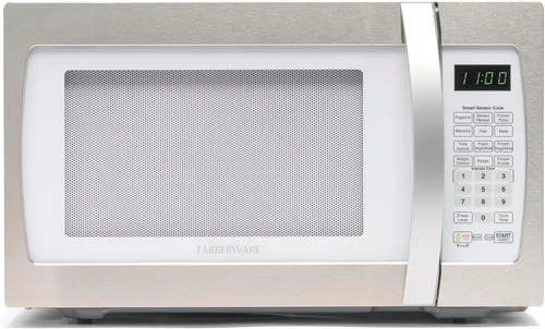 Vista 17 de [Usado] Farberware - Horno microondas de sobremesa de 0.7 pies cúbicos – 700 vatios de potencia, configuraciones de cocción automática