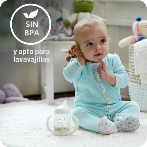 Vista 4 de NUK Buzz Lightyear - Vaso activo de 10 onzas, paquete de 2 unidades, sin BPA, a prueba de derrames