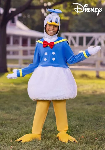 Vista 2 de Disney - Disfraz de pato Donald para niños, disfraz clásico de pato Donald para Halloween