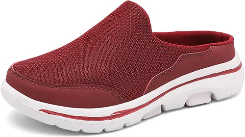 Vista 8 de Zapatos de jardín para hombre, zuecos casuales para mujer, pantuflas de casa para exteriores, suela antideslizante, cómodas, sin cordones