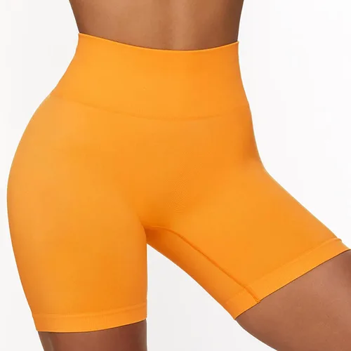 Vista 5 de Conjuntos de entrenamiento para mujer, sexy, de un hombro, con tirantes, brasier deportivo con pantalones cortos de cintura alta, leggings, trajes