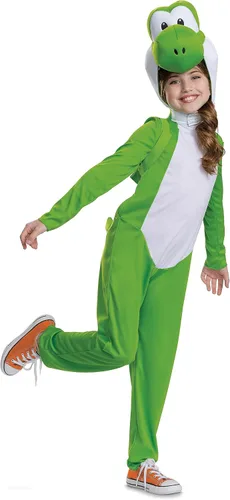 Vista 5 de Disguise Disfraz de Super Mario Brothers Yoshi para niños Disfraz de Halloween de Nintendo