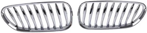 Vista 8 de Parrilla de repuesto para parrilla de riñón para BMW Z4 E85 2003 2004 2005 2006 2007 (GZ.A E85 LK TW)
