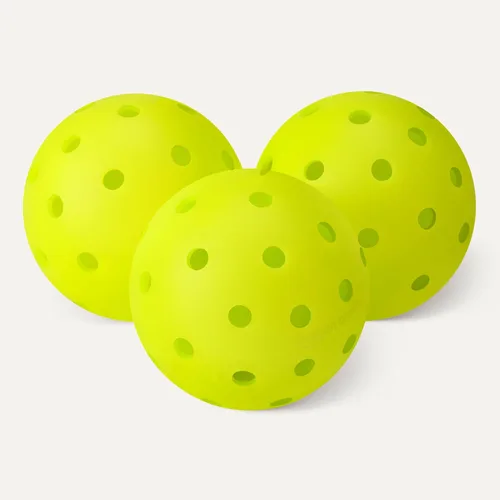 Vista 4 de Amazon Basics Outdoor Pickleball Balls, USAPA Approved, Yellow