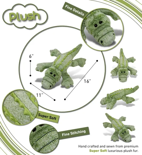 Vista 3 de Puzzled DolliBu - Animal de peluche grande y súper suave, lindos animales de peluche realistas para niñas, niños y adultos, regalos de animales