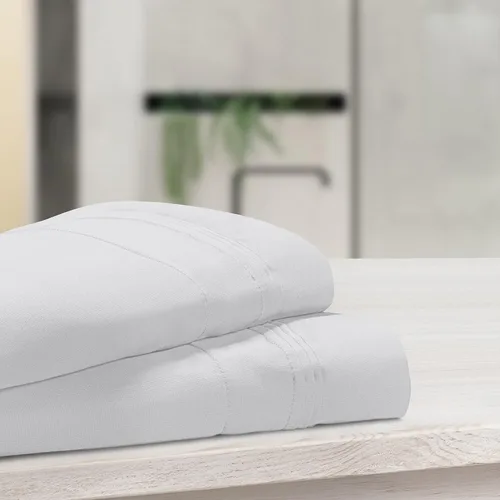 Vista 16 de Superior Juego de fundas de almohada de algodón egipcio de 1000 hilos, fundas de almohada para todas las almohadas y durmientes, fundas suaves