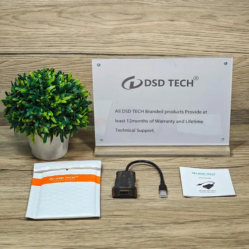 Vista 9 de DSD TECH SH-G01C USB-C 480M Aislador de alta velocidad (0.5 pies)