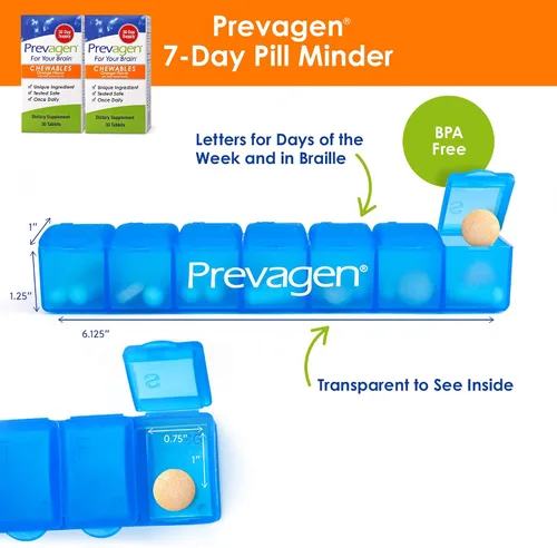 Vista 11 de Prevagen Mejora la memoria, fuerza regular, 10 mg, 30 masticables, naranja, paquete de 2 unidades, con apoequorina y vitamina D y prevagen 7 días
