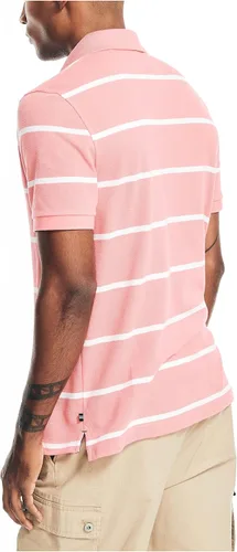 Vista 4 de Nautica Polo de ajuste clásico a rayas para hombre