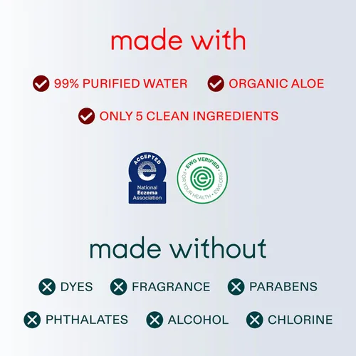 Vista 5 de Raan, 100% algodón, 99% agua purificada, toallitas limpiadoras faciales y corporales, sin fragancia, sin blanquear, hipoalergénicas, verificadas por