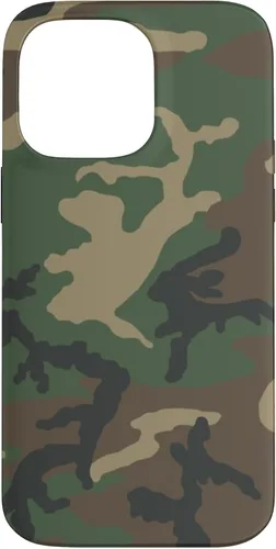Vista 21 de Funda M81 Woodland Camouflage para iPhone 17