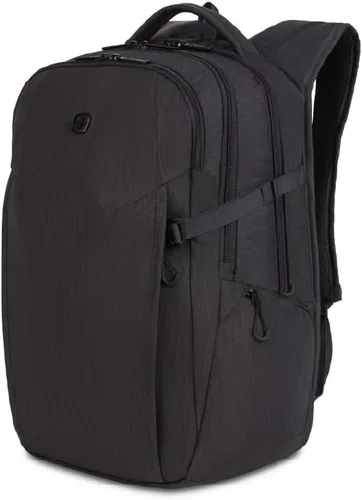 Vista 13 de SwissGear Mochila para laptop, Azul marino jaspeado