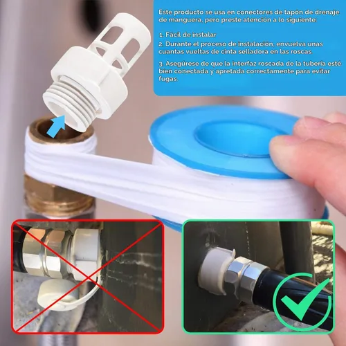 Vista 8 de 10184 Intex - Adaptador de drenaje de piscina a manguera, para piezas