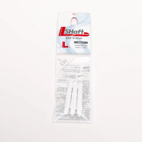 Vista 52 de LSTYLE Cañas de dardo de carbono – Bloqueadas y silenciosas (giratorias) – 9 tamaños – para dardos de punta suave y punta de acero – Ligeras 2-Tone