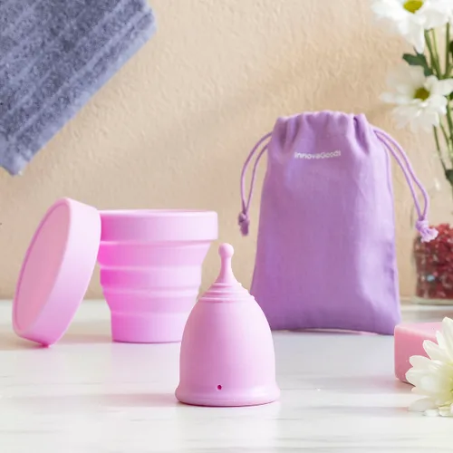 Vista 5 de Copa Menstrual con Accesorios Kuppy InnovaGoods