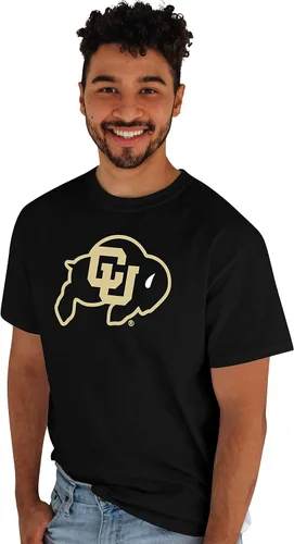 Vista 49 de Blue 84 Camiseta NCAA para hombre, icono de color del