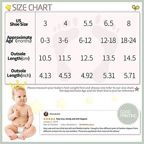 Vista 7 de Bebila Mocasines de bebé con flecos de doble lazo, zapatos de bebé de suela suave para niñas y niños pequeños