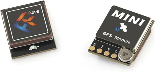 Vista 4 de Más Estabilidad M10 Mini Módulo GPS Posicionamiento Rápido para RC FPV Drone 0.472x0.472 in