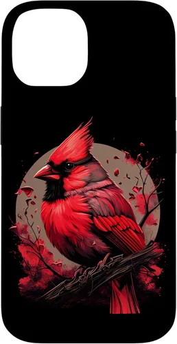 Vista 4 de Carcasa Cardinal Birds Cardinals para iPhone 17