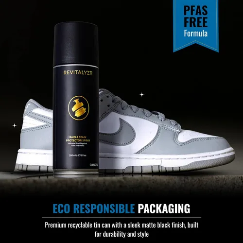 Vista 7 de Spray protector de zapatos – Spray protector de gamuza premium, impermeable y protector de manchas para zapatos y tenis, aerosol de tela repelente