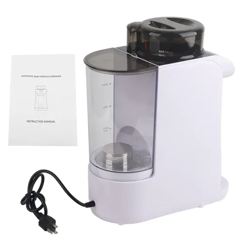 Vista 6 de GLOGLOW Mezclador inteligente multifuncional para leche para bebés, para fórmula, temperatura ajustable, beber agua tibia, función, adecuado