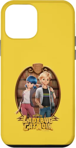 Vista 15 de Funda para iPhone 13 Miraculous Ladybug and Cat Noir The Movie Marinette Adrien