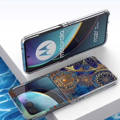Vista 3 de Razr Plus 2023 - Funda protectora rígida antiarañazos para Motorola Razr+ 2023 y Razr Plus 2023