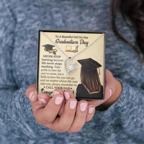 Vista 5 de ZephariO Graduation Necklace For Her 2023 - Graduation Necklace 2019 For Women, Cadenas De Plata 925 Para Mujer, Regalos Para Graduacion 2023