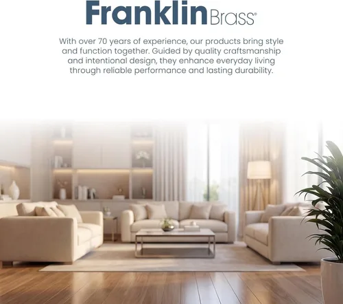 Vista 10 de Franklin Brass Beadboard Clásico (Paquete de 1) Cubierta Decorativa para Interruptor de Luz Blanco Puro Placa de Pared de 2 Posiciones