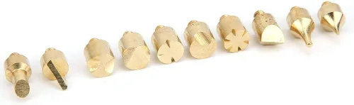 Vista 5 de 28 puntas de pluma de leña para quemar madera, herramienta para manualidades de pirografía, soldadura de cobre + puntas de hierro