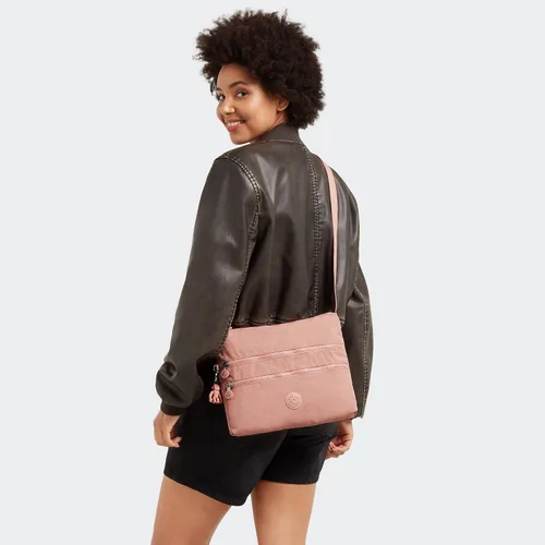 Vista 4 de Kipling Bandolera Alvar para mujer, súper ligera, duradera, bandolera de nailon