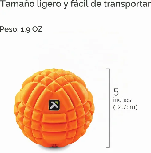 Vista 5 de TriggerPoint Grid - Bola masajeadora, pelota de espuma, 5 pulgadas