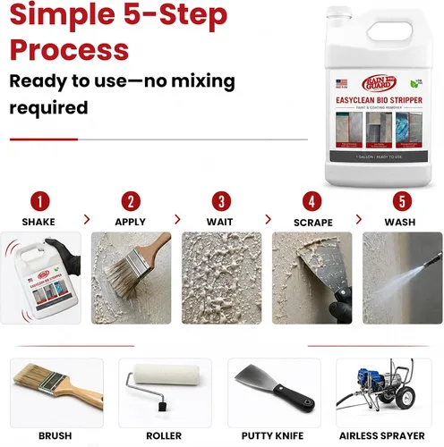 Vista 8 de RainguardPro EC-0101 EasyClean Bio Stripper