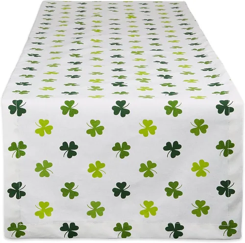 Vista 19 de DII Juego de manteles individuales reversibles de la colección del Día de San Patricio, 13 x 19, herradura de trébol, 4 piezas