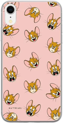 Vista 10 de ERT GROUP Funda de teléfono móvil para iPhone XR Original y con licencia oficial Tom & Jerry Patrón 004 adaptado de manera óptima a la forma del Tom