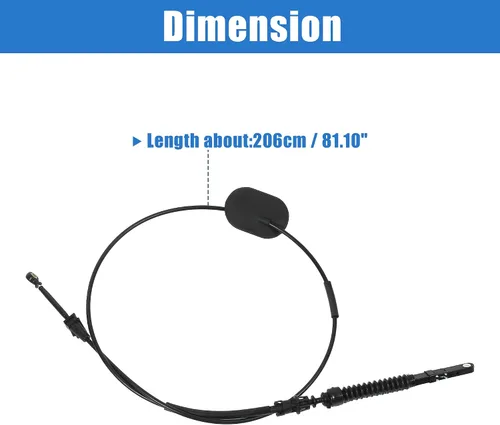 Vista 7 de X AUTOHAUX Cable de cambio de engranajes de transmisión automática para Chevrolet Trailblazer SSR para GMC Envoy para Buick Rainier para Oldsmobile