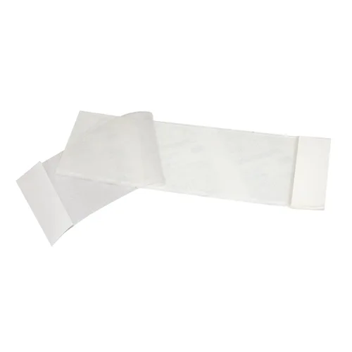Vista 3 de 3M ScotchPad Packaging Tape Pad 3750P es un respaldo de polipropileno con un adhesivo de resina de caucho. Hojas de cinta precortadas y acolchadas